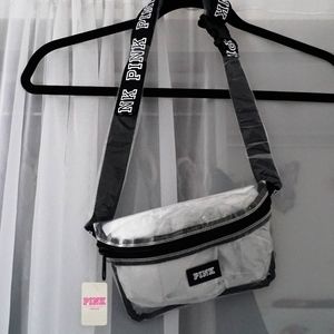NEW Victoria’s Secret PINK Clear Fanny Pack